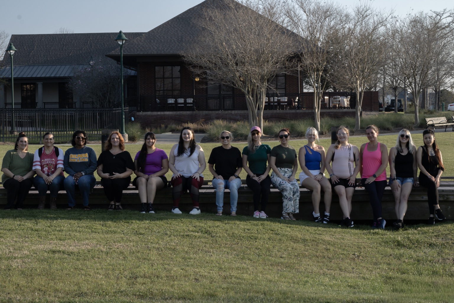 #SCG community members gathered together outdoors